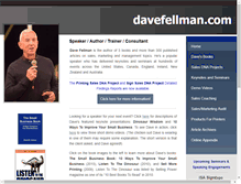 Tablet Screenshot of davefellman.com